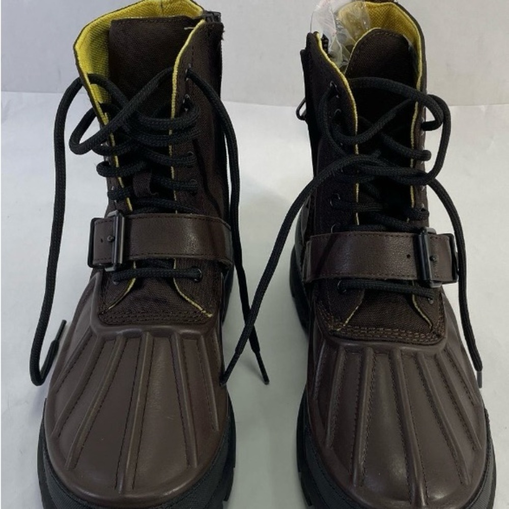 NWOT Polo by Ralph Lauren Dark Brown Duck Boots